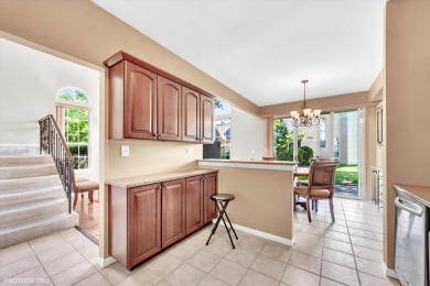 Enjoy serene golf course views in this beautifully updated on Glendale Lakes Golf Club in Illinois - for sale on GolfHomes.com, golf home, golf lot