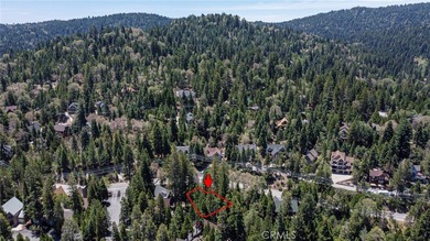 Build your dream mountain retreat within the exclusive Lake on Lake Arrowhead Country Club in California - for sale on GolfHomes.com, golf home, golf lot