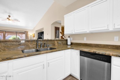 Live the lake community lifestyle in this spacious 4-bed home on on Estrella Mountain Ranch Golf Course in Arizona - for sale on GolfHomes.com, golf home, golf lot
