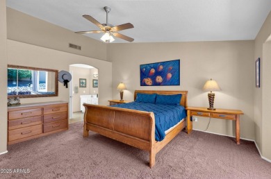 Live the lake community lifestyle in this spacious 4-bed home on on Estrella Mountain Ranch Golf Course in Arizona - for sale on GolfHomes.com, golf home, golf lot