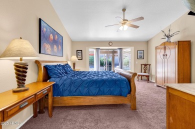 Live the lake community lifestyle in this spacious 4-bed home on on Estrella Mountain Ranch Golf Course in Arizona - for sale on GolfHomes.com, golf home, golf lot