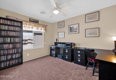 Live the lake community lifestyle in this spacious 4-bed home on on Estrella Mountain Ranch Golf Course in Arizona - for sale on GolfHomes.com, golf home, golf lot