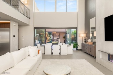 Experience modern luxury and unmatched privacy in this on Reflection Bay Golf Club in Nevada - for sale on GolfHomes.com, golf home, golf lot