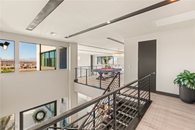 Experience modern luxury and unmatched privacy in this on Reflection Bay Golf Club in Nevada - for sale on GolfHomes.com, golf home, golf lot