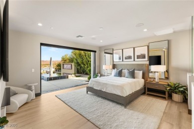 Experience modern luxury and unmatched privacy in this on Reflection Bay Golf Club in Nevada - for sale on GolfHomes.com, golf home, golf lot