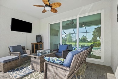 Set along a golf course with open views and no homes behind on Copperhead Golf Club in Florida - for sale on GolfHomes.com, golf home, golf lot