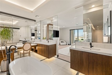 Experience modern luxury and unmatched privacy in this on Reflection Bay Golf Club in Nevada - for sale on GolfHomes.com, golf home, golf lot