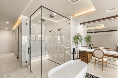 Experience modern luxury and unmatched privacy in this on Reflection Bay Golf Club in Nevada - for sale on GolfHomes.com, golf home, golf lot