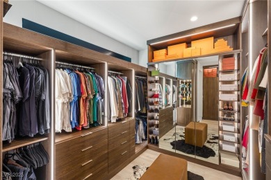 Experience modern luxury and unmatched privacy in this on Reflection Bay Golf Club in Nevada - for sale on GolfHomes.com, golf home, golf lot
