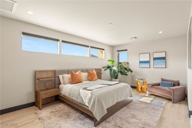 Experience modern luxury and unmatched privacy in this on Reflection Bay Golf Club in Nevada - for sale on GolfHomes.com, golf home, golf lot