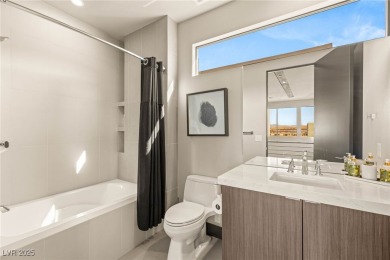 Experience modern luxury and unmatched privacy in this on Reflection Bay Golf Club in Nevada - for sale on GolfHomes.com, golf home, golf lot