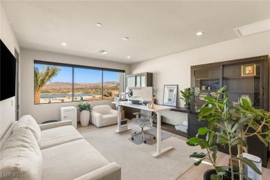 Experience modern luxury and unmatched privacy in this on Reflection Bay Golf Club in Nevada - for sale on GolfHomes.com, golf home, golf lot