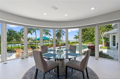 Discover this expansive Waterfront Estate located on a secluded on Sailfish Point Golf Club, Inc. in Florida - for sale on GolfHomes.com, golf home, golf lot
