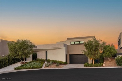 Experience modern luxury and unmatched privacy in this on Reflection Bay Golf Club in Nevada - for sale on GolfHomes.com, golf home, golf lot