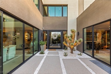 Experience modern luxury and unmatched privacy in this on Reflection Bay Golf Club in Nevada - for sale on GolfHomes.com, golf home, golf lot