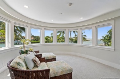 Discover this expansive Waterfront Estate located on a secluded on Sailfish Point Golf Club, Inc. in Florida - for sale on GolfHomes.com, golf home, golf lot