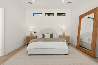 Sophisticated Style Meets Effortless Comfort in This Modern on Palm Beach Polo and Country Club in Florida - for sale on GolfHomes.com, golf home, golf lot