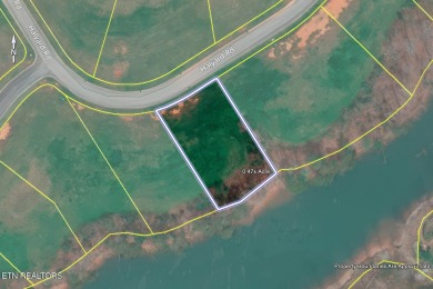 Enjoy breathtaking views into your deep water cove in the on Wind River Golf Course in Tennessee - for sale on GolfHomes.com, golf home, golf lot