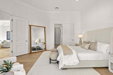 Sophisticated Style Meets Effortless Comfort in This Modern on Palm Beach Polo and Country Club in Florida - for sale on GolfHomes.com, golf home, golf lot