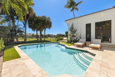 Sophisticated Style Meets Effortless Comfort in This Modern on Palm Beach Polo and Country Club in Florida - for sale on GolfHomes.com, golf home, golf lot