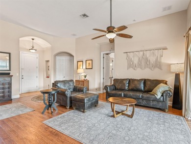 Welcome home! 8 ft doors, arched doorways, rounded corners, and on Harbor Hills Country Club in Florida - for sale on GolfHomes.com, golf home, golf lot