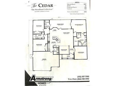 This stunning CEDAR model home offers 3 Bedrooms, 3 FULL on Stonecrest Golf and Club Club in Florida - for sale on GolfHomes.com, golf home, golf lot