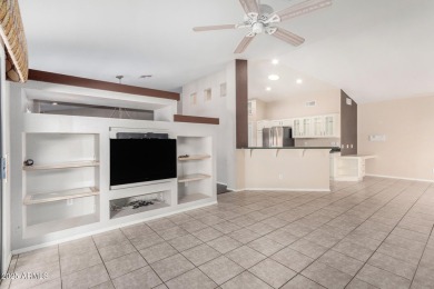The ever-popular Topaz model offers a fabulous open floor plan on Tuscany Falls At Pebble Creek in Arizona - for sale on GolfHomes.com, golf home, golf lot