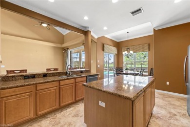 Immediately upon entering this SPACIOUS MARTINIQUE 2,992 sf on Colonial Country Club in Florida - for sale on GolfHomes.com, golf home, golf lot