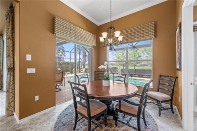 Immediately upon entering this SPACIOUS MARTINIQUE 2,992 sf on Colonial Country Club in Florida - for sale on GolfHomes.com, golf home, golf lot