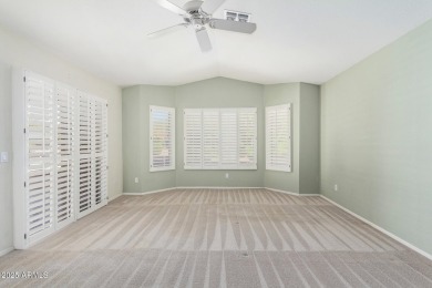 The ever-popular Topaz model offers a fabulous open floor plan on Tuscany Falls At Pebble Creek in Arizona - for sale on GolfHomes.com, golf home, golf lot