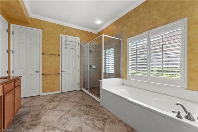 Immediately upon entering this SPACIOUS MARTINIQUE 2,992 sf on Colonial Country Club in Florida - for sale on GolfHomes.com, golf home, golf lot