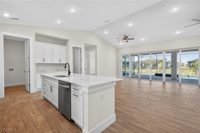 Live the Southwest Florida dream in this award-winning new on Palmetto-Pine Country Club in Florida - for sale on GolfHomes.com, golf home, golf lot