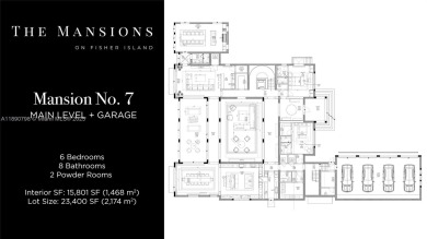 THE GRANDE DAME OF FISHER ISLAND... THE MEGA MANSION No.7 SITS on Fisher Island Club in Florida - for sale on GolfHomes.com, golf home, golf lot