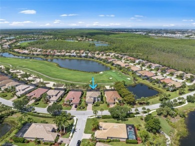 Immediately upon entering this SPACIOUS MARTINIQUE 2,992 sf on Colonial Country Club in Florida - for sale on GolfHomes.com, golf home, golf lot