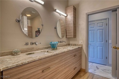 Rarely available and highly coveted end unit with 2-car garage on Gulf Harbour Yacht and Country Club in Florida - for sale on GolfHomes.com, golf home, golf lot