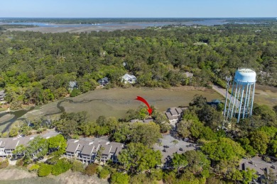 Tranquil Marshfront Fully Furnished Move In Ready Villa on on The Seabrook Island Club in South Carolina - for sale on GolfHomes.com, golf home, golf lot