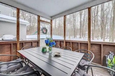 This beautiful contemporary home is a great investment property on Pocono Farms Country Club in Pennsylvania - for sale on GolfHomes.com, golf home, golf lot