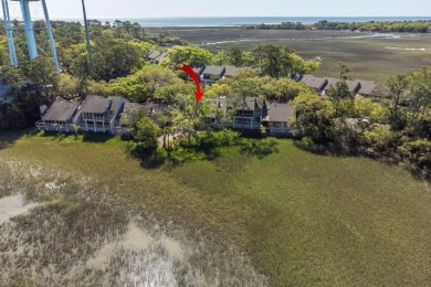 Tranquil Marshfront Fully Furnished Move In Ready Villa on on The Seabrook Island Club in South Carolina - for sale on GolfHomes.com, golf home, golf lot