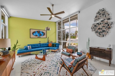 Stunning mid-century home in Tahquitz Creek Golf community, a on Tahquitz Creek Golf Resort in California - for sale on GolfHomes.com, golf home, golf lot