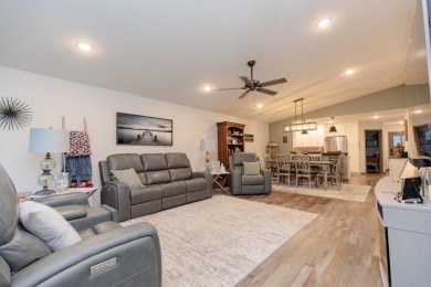 This end unit in The Dwellings has all the upgrades! One owner on Indian Hills Golf Club in Iowa - for sale on GolfHomes.com, golf home, golf lot
