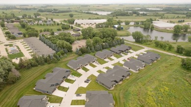This end unit in The Dwellings has all the upgrades! One owner on Indian Hills Golf Club in Iowa - for sale on GolfHomes.com, golf home, golf lot