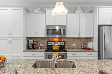 Privacy abounds, ease of maintenance-free living and convenience on Members Club At St. James Plantation in North Carolina - for sale on GolfHomes.com, golf home, golf lot