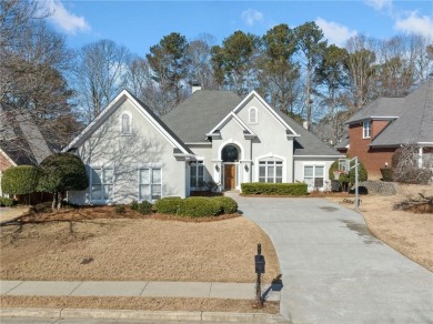 Welcome to your dream home, a stunning European ranch in on Trophy Club of Apalachee in Georgia - for sale on GolfHomes.com, golf home, golf lot