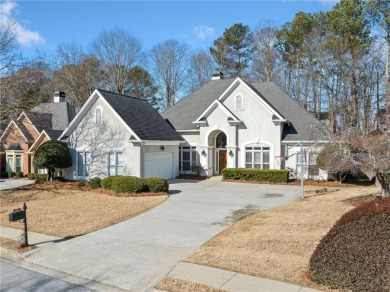 Welcome to your dream home, a stunning European ranch in on Trophy Club of Apalachee in Georgia - for sale on GolfHomes.com, golf home, golf lot