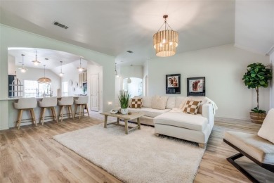 Step into luxury and comfort with this beautifully renovated on Wildhorse Golf Club of Robson Ranch in Texas - for sale on GolfHomes.com, golf home, golf lot