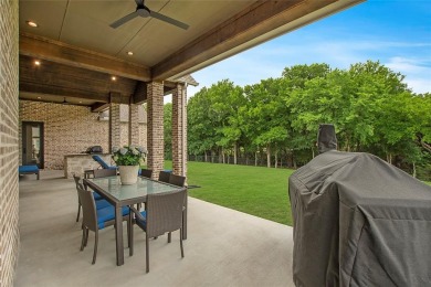 ARGYLE ISD! ALMOST ONE HALF ACRE GREENBELT LOT!  A true custom on Denton Country Club in Texas - for sale on GolfHomes.com, golf home, golf lot