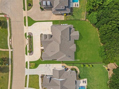 ARGYLE ISD! ALMOST ONE HALF ACRE GREENBELT LOT!  A true custom on Denton Country Club in Texas - for sale on GolfHomes.com, golf home, golf lot