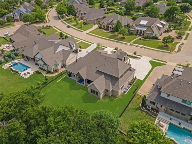 ARGYLE ISD! ALMOST ONE HALF ACRE GREENBELT LOT!  A true custom on Denton Country Club in Texas - for sale on GolfHomes.com, golf home, golf lot