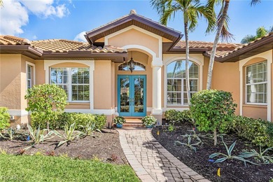 Immerse yourself in this exceptional furnished residence in on Fiddlesticks Country Club in Florida - for sale on GolfHomes.com, golf home, golf lot