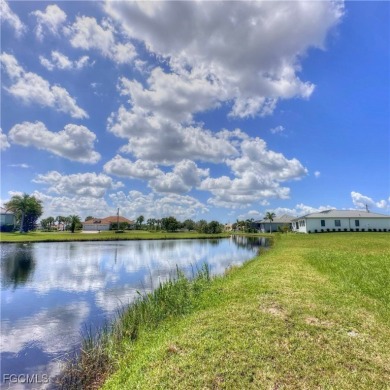 LAKEFRONT! WIDE WATER VIEW!! SOUTHEAST REAR EXPOSURE! ON QUIET on Burnt Store Golf Club in Florida - for sale on GolfHomes.com, golf home, golf lot